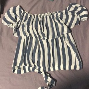 American Eagle off the shoulder top